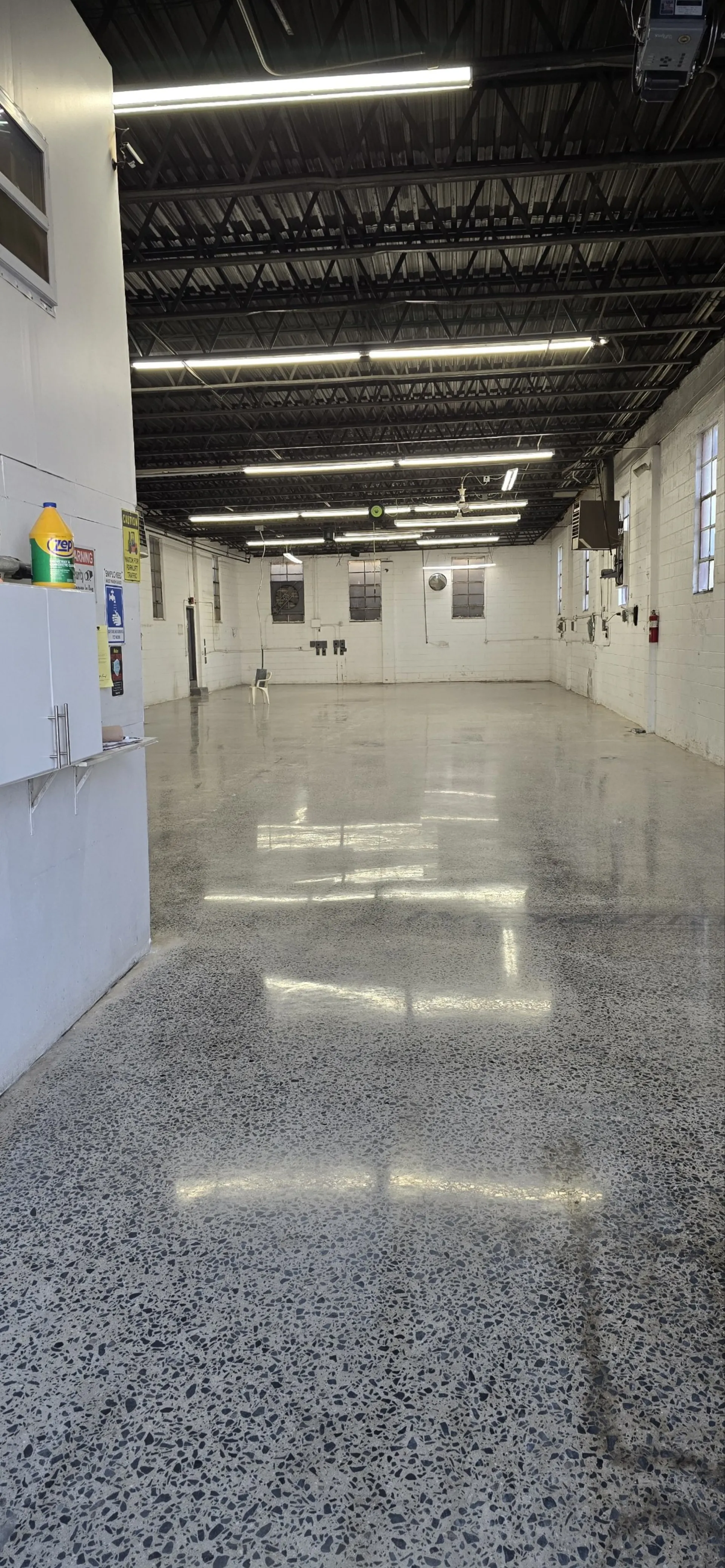 Ivey Tune Performance Shop Floor — Polished Concrete - Portfolio project
